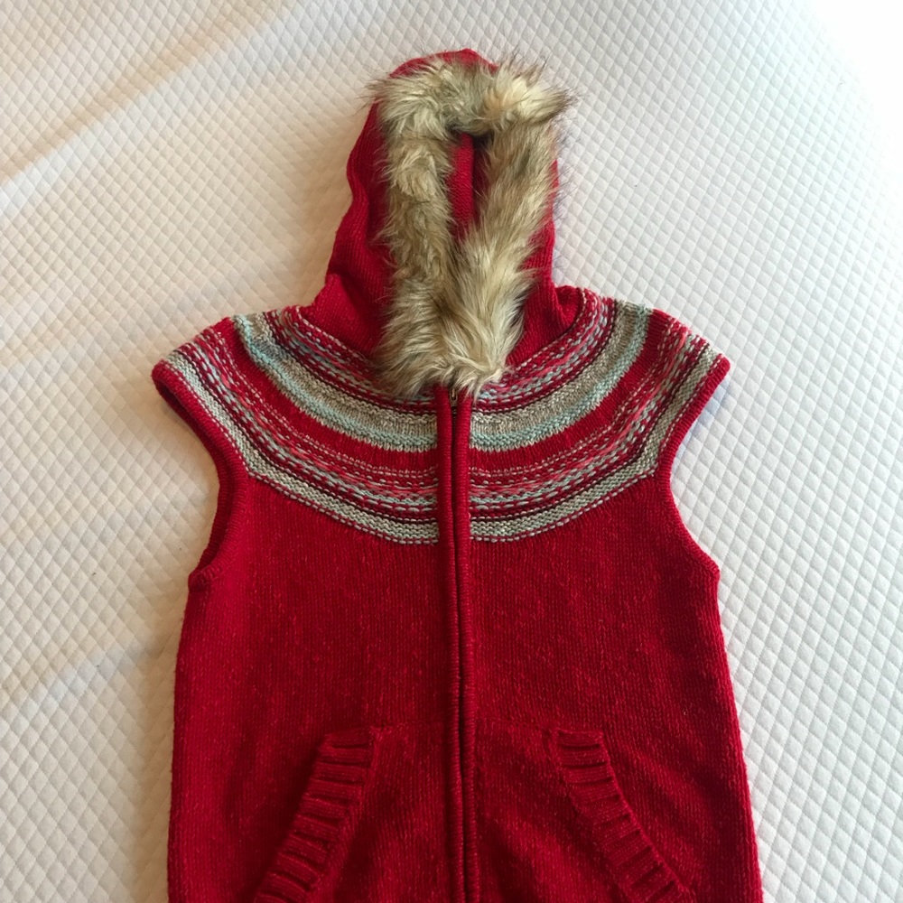 Old Navy sleeveless hoodie